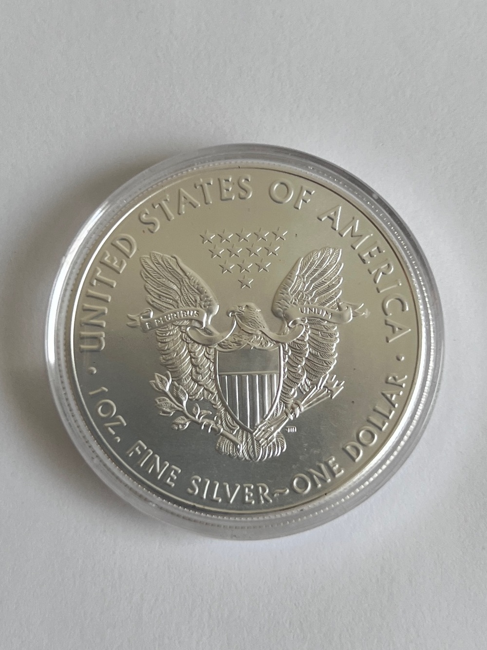 WALKING LIBERTY 2020 American Fine Silver Dollar-In Capsule. Uncirculated - Picture 4 of 7